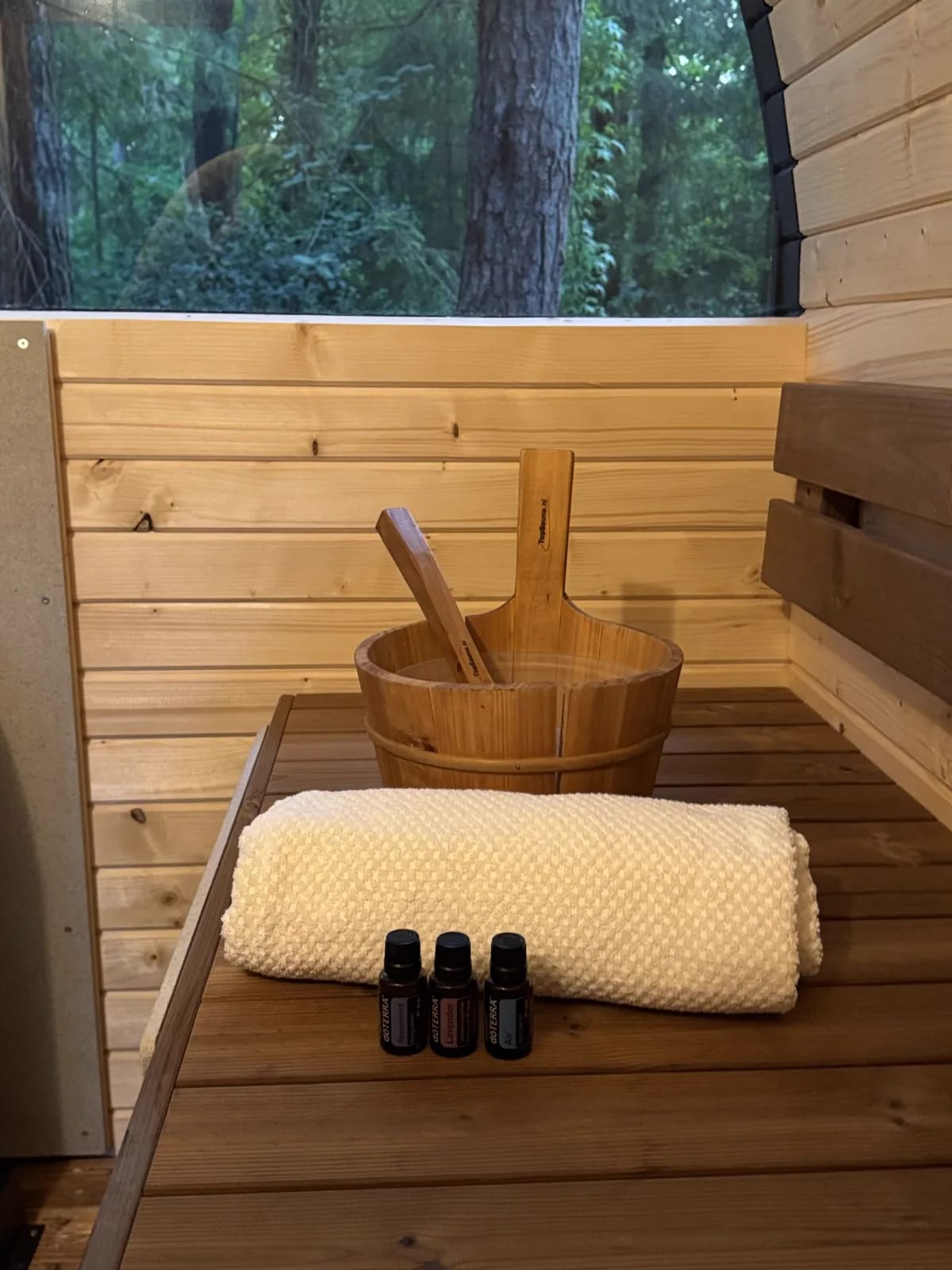 Sauna interieur